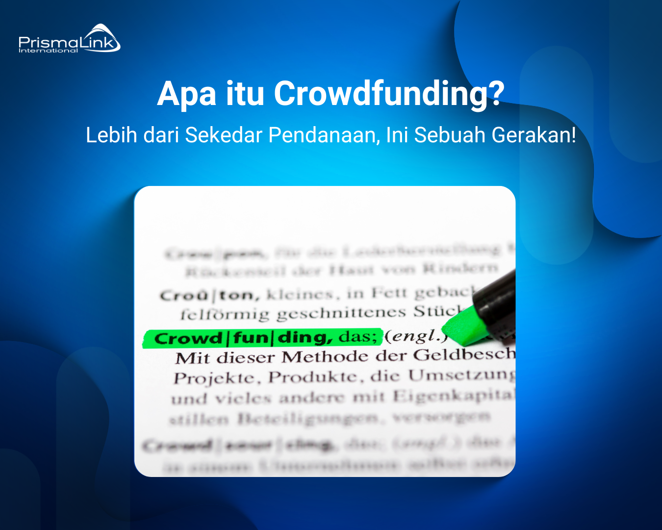 apa itu crowdfunding