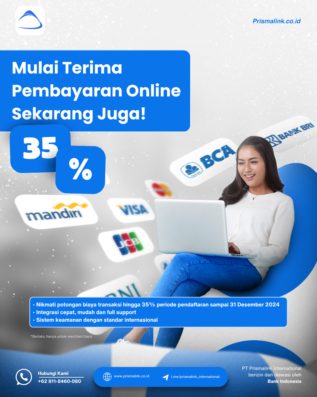 Prismalink Payment Gateway Indonesia – Payment Made Simple!